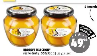 Broskve selection