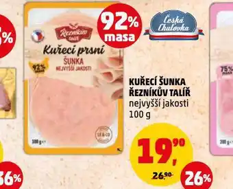 Penny Market Kuřecí šunka nabídka