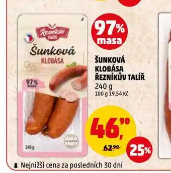 Penny Market Šunková klobása nabídka