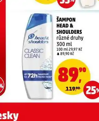Penny Market Head&shoulders šampon nabídka