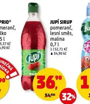 Penny Market Jupí sirup nabídka