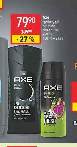 Globus Axe sprchový gel nabídka