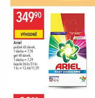Globus Ariel prací prostředek nabídka