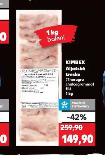 Kaufland Aljašská treska nabídka