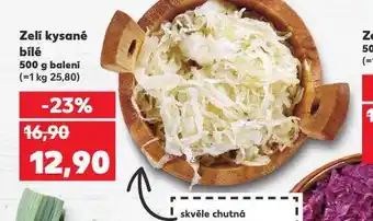 Kaufland Zelí kysané bílé nabídka