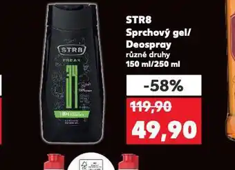 Kaufland Str8 deospray nabídka