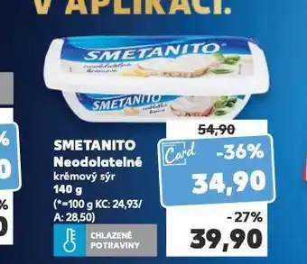 Kaufland Smetanito neodolatelné nabídka
