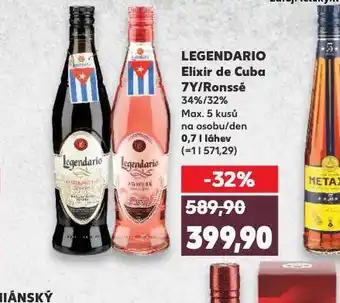 Legendario elixir de cuba 7y / ronseé
