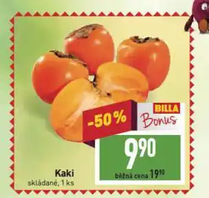 Billa Kaki nabídka