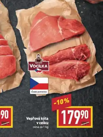 Billa Vepřová kýta nabídka