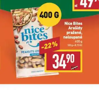 Billa Nice bites arašídy nabídka
