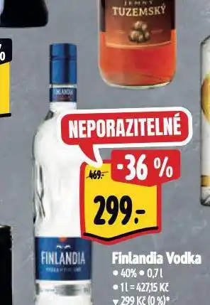 Albert Finlandia vodka nabídka