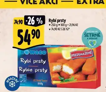 Albert Rybí prsty nabídka