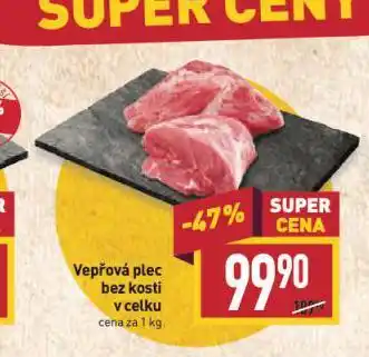 Billa Vepřová plec bez kosti nabídka