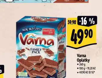 Albert Varna oplatky nabídka