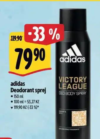 Albert Adidas deodorant nabídka