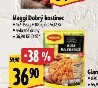 Albert Maggi dobrý hostinec nabídka