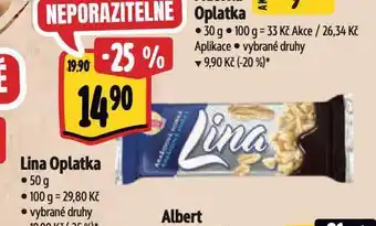 Albert Lina oplatka nabídka