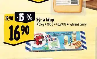 Albert Sýr a křup nabídka
