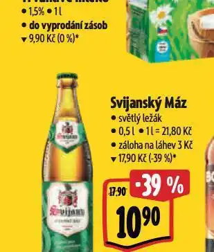 Albert Pivo svijanský máz nabídka
