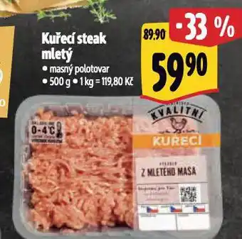 Albert Kuřecí steak mletý nabídka