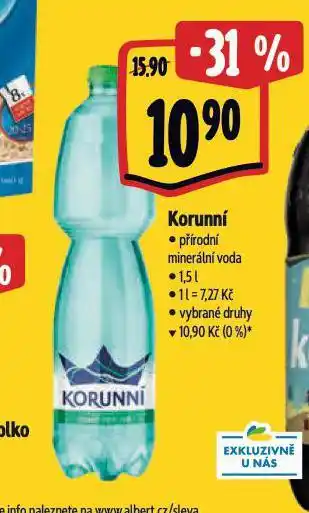 Albert Korunní nabídka