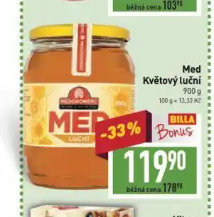 Billa Med květový luční nabídka