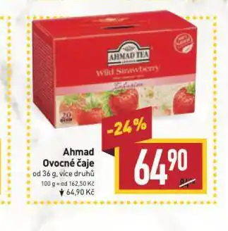 Billa Ahmad čaj nabídka