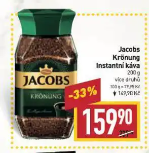 Billa Káva jacobs nabídka