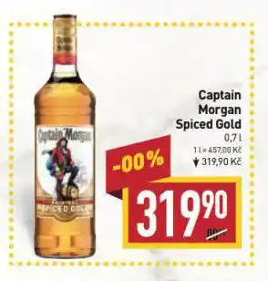 Billa Captain morgan spiced gold nabídka