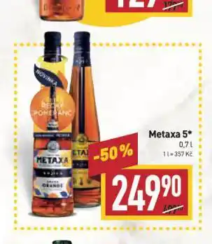 Billa Metaxa 5 nabídka
