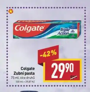 Billa Colgate zubní pasta nabídka