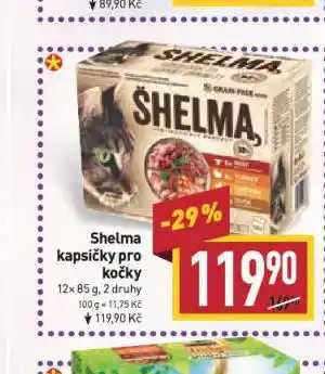 Billa Shelma kapsičky pro kočky nabídka
