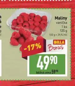 Billa Maliny nabídka