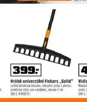 OBI Hrábě univerzální fiskars nabídka