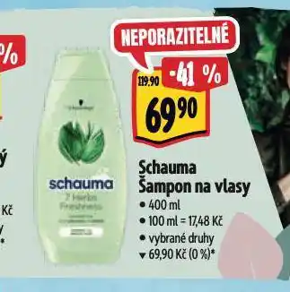 Albert Schauma šampon nabídka