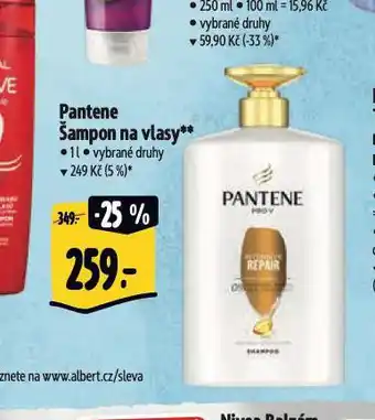 Albert Pantene šampon nabídka
