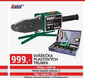 Baumax Svářečka plastových trubek nabídka