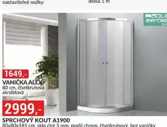 Baumax Sprchový kout nabídka