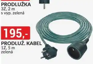 Baumax Prodlužovací kabel nabídka