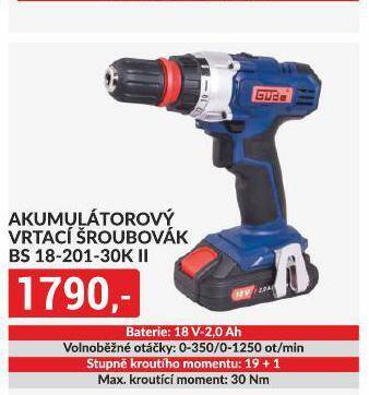 Baumax Akumulátorový vrtací šroubovák nabídka