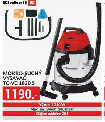 Baumax Mokro-suchý vysavač nabídka