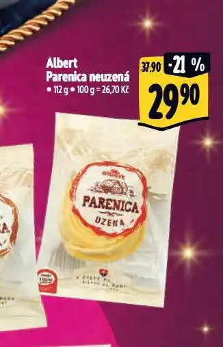 Albert Parenica neuzená nabídka