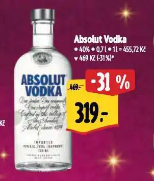 Albert Absolut vodka nabídka