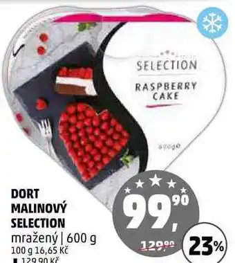 Penny Market Dort malinový selection mražený, 600 g nabídka