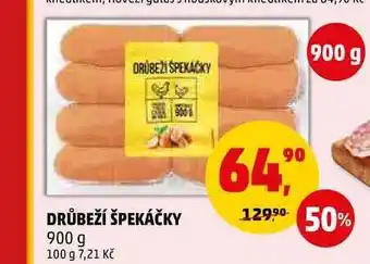 Penny Market Drůbeží špekáčky, 900 g nabídka