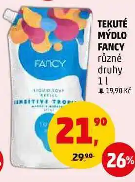 Penny Market Tekuté mýdlo fancy různé druhy, 1 l nabídka