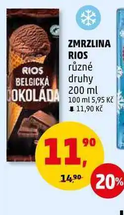Penny Market Zmrzlina rios různé druhy, 200 ml nabídka