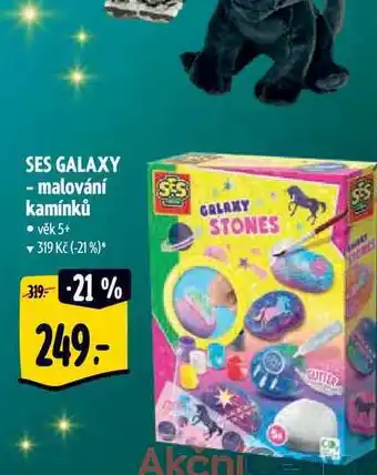 Albert Ses galaxy - malování kamínků nabídka