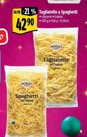 Albert Tagliatelle a spaghetti 500 g nabídka